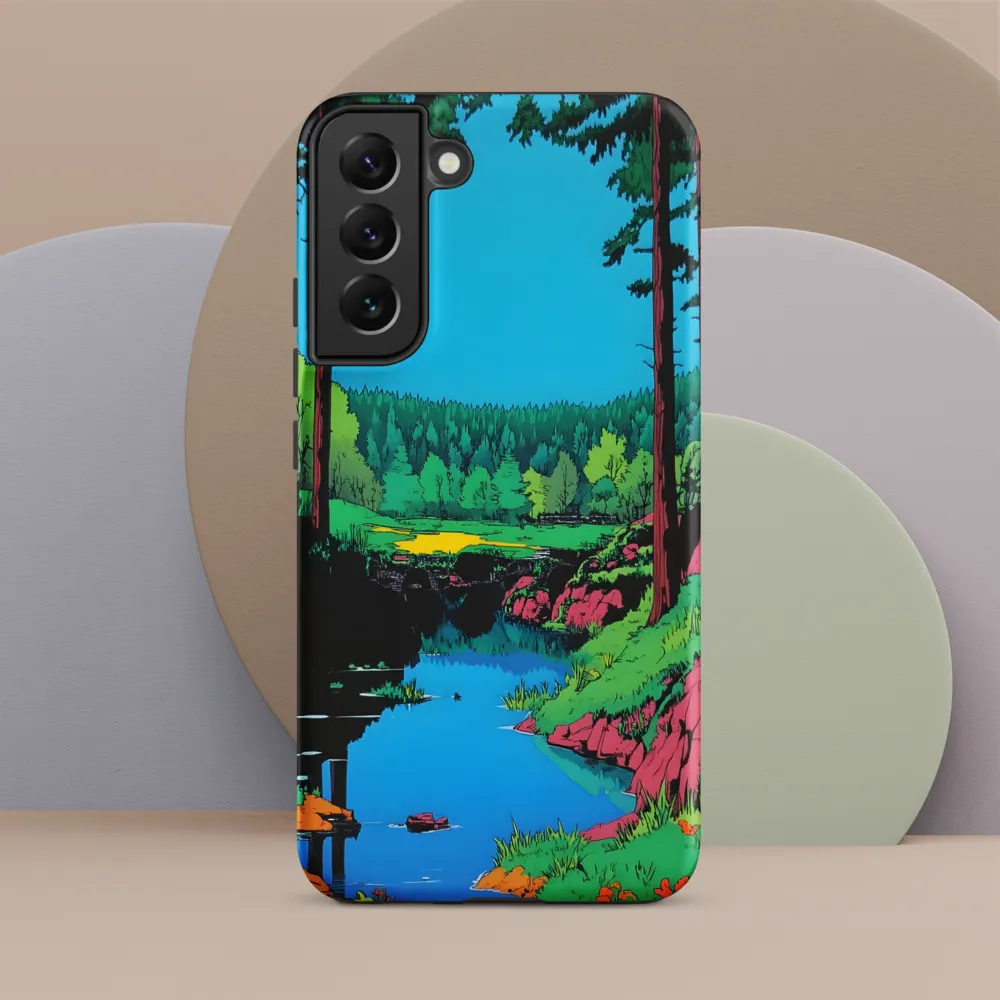 Tranquil Reflections: A Vibrant Landscape