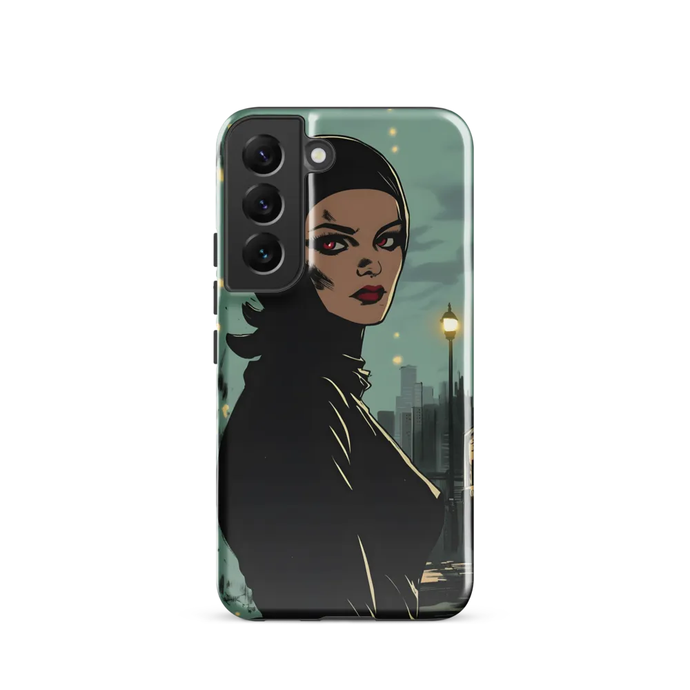 Shadows of Intrigue | Phone Case |  S22 | Tough Case | Glossy