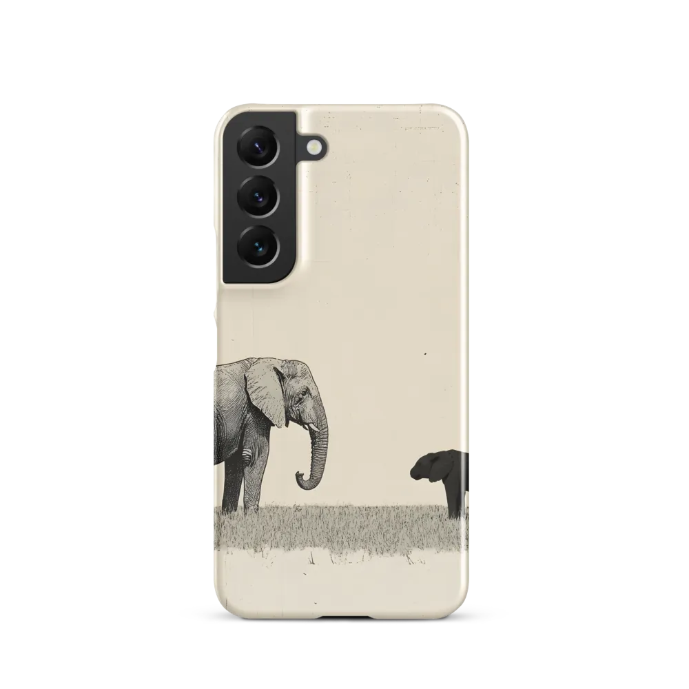 Contrasting Companions | Phone Case |  S22 | Snap Case | Glossy