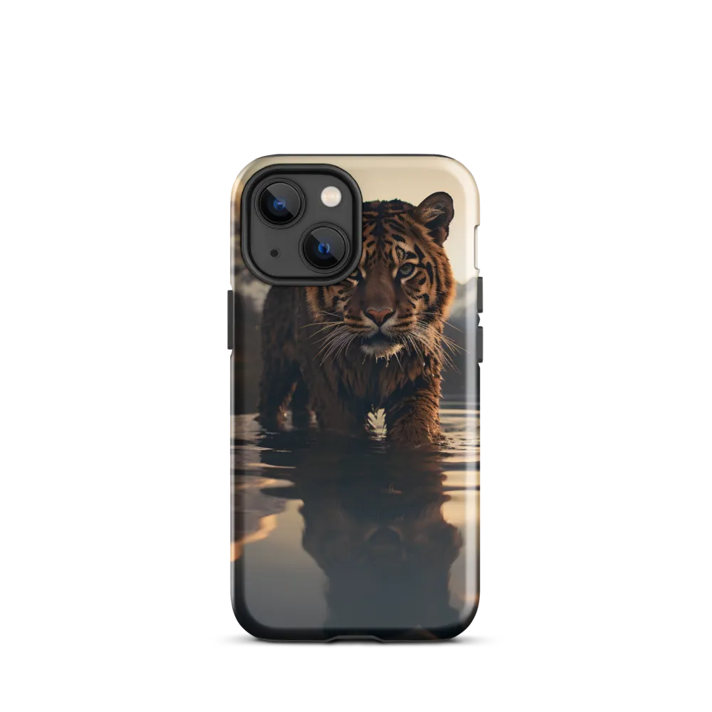 Majestic Reflection: The Tiger's Domain
