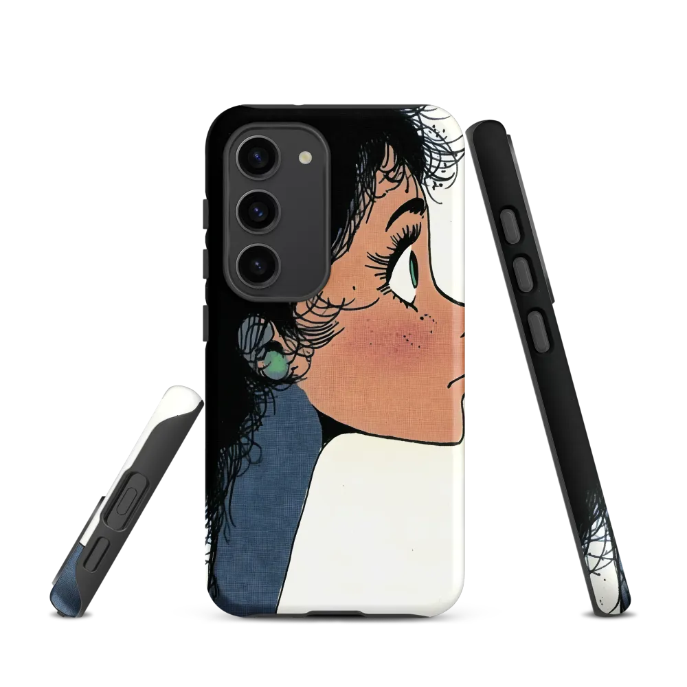 Whispers of Contemplation | Phone Case |  S23 | Tough Case | Matte