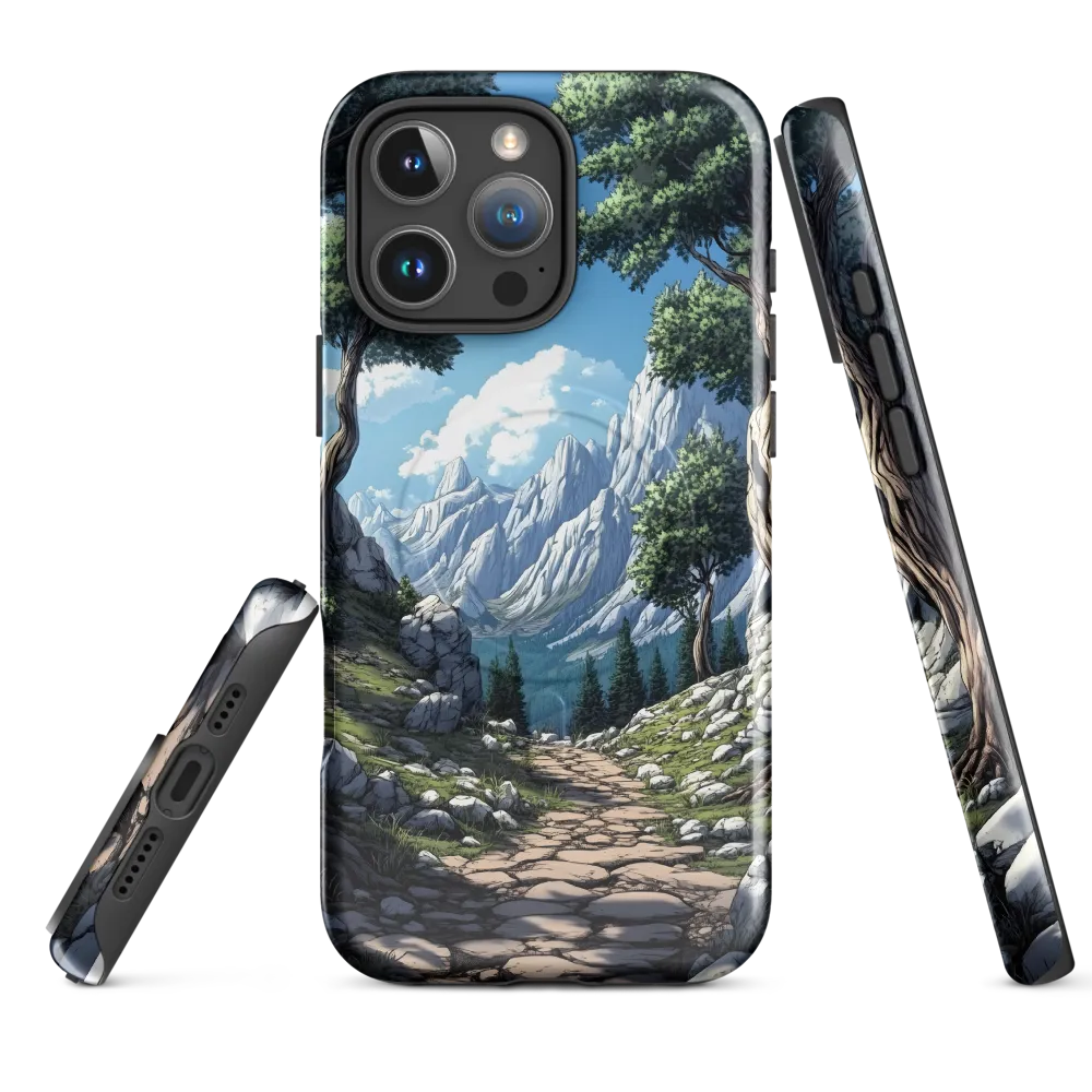 Journey Through Tranquility | Phone Case |  16 Pro Max | MagSafe® Tough Case | Glossy