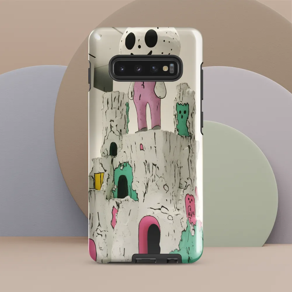 Whimsical Peaks of Delight | Phone Case |  S10 Plus | Tough Case | Glossy