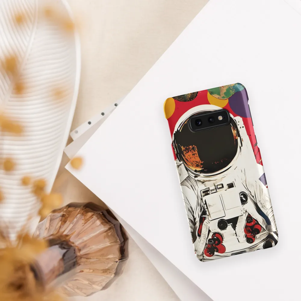 Cosmic Exploration: The Astronaut's Journey | Phone Case |  S10e | Snap Case | Matte