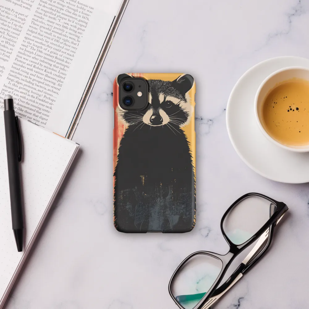 Whimsical Raccoon Portrait