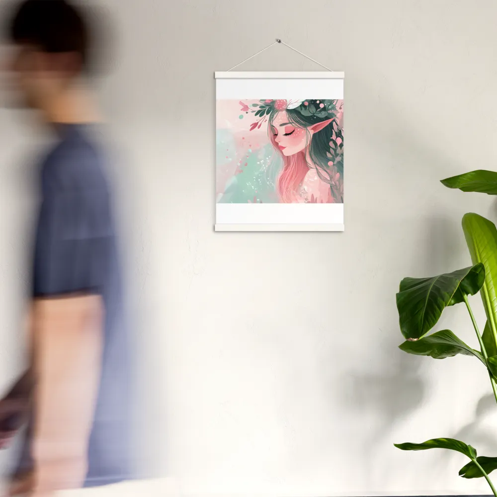 Whispers of Nature | Poster With White Wood Hanger | 16″×20″