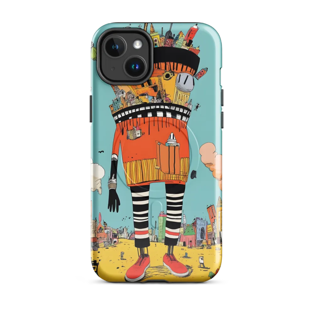 Urban Fantasia: A Whimsical Encounter | Phone Case |  14 Plus | MagSafe® Tough Case | Glossy