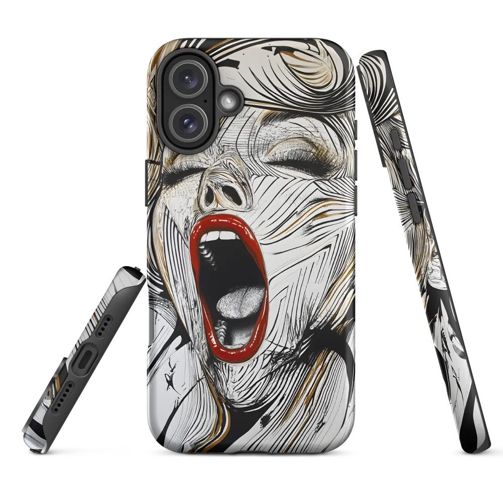The anguished scream