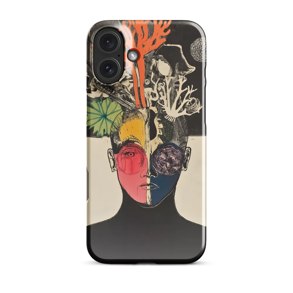 Coral Thoughts | Phone Case |  16 Plus | Snap Case | Glossy