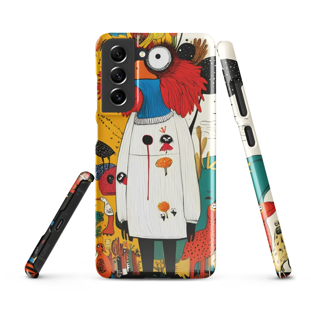 Whimsical Bird's Embrace