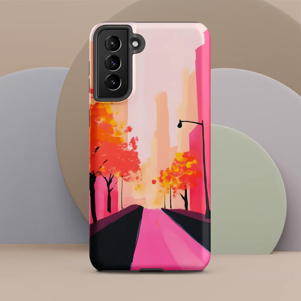 Autumn Serenity in the City | Phone Case |  S21 Plus | Tough Case | Matte