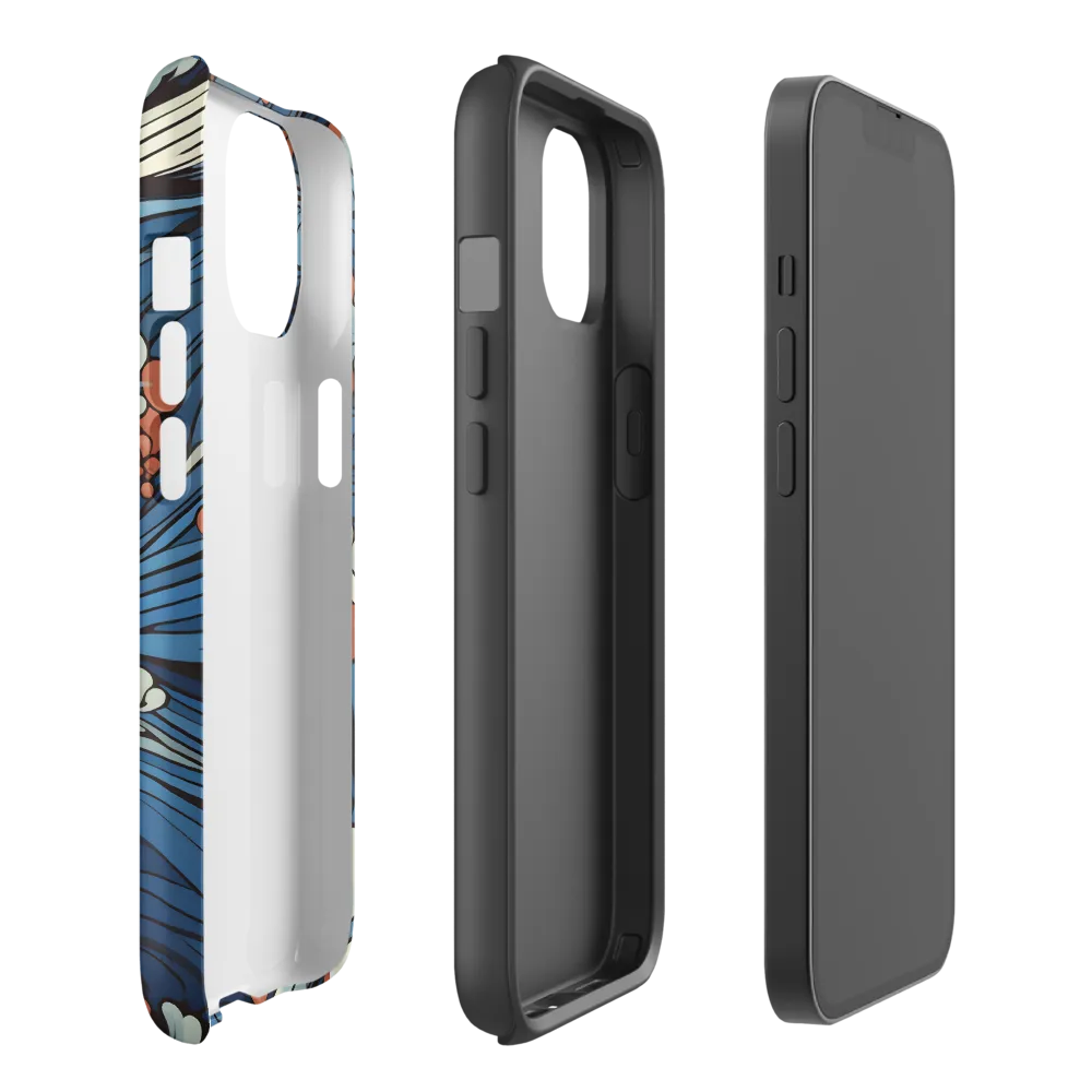 Nature's Elegance: An Oceanic Tapestry | Phone Case |  14 | Tough Case | Matte