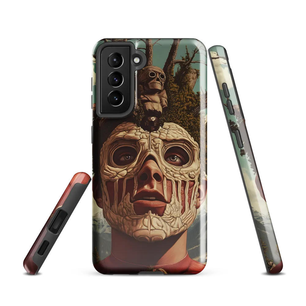 Nature's Mask: A Surreal Exploration