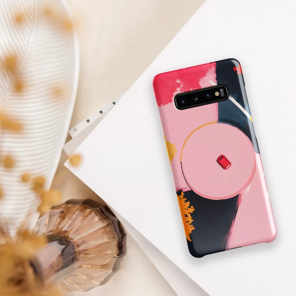 Circular Journey: Embracing the Colorful Road | Phone Case |  S10 Plus | Snap Case | Glossy