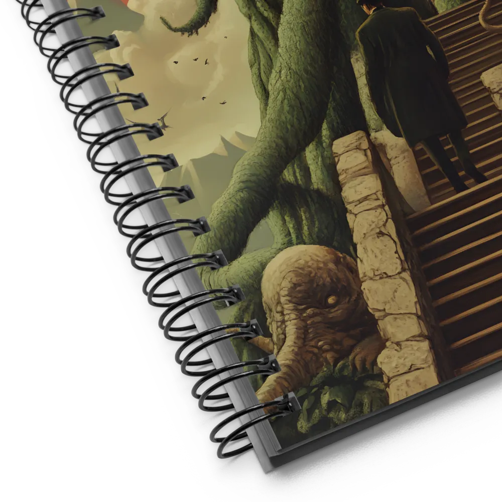 The Whispering Tree | Spiral Notebook