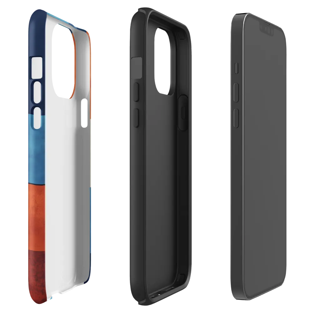 Geometric Harmony in Color | Phone Case |  13 Pro Max | Tough Case | Matte