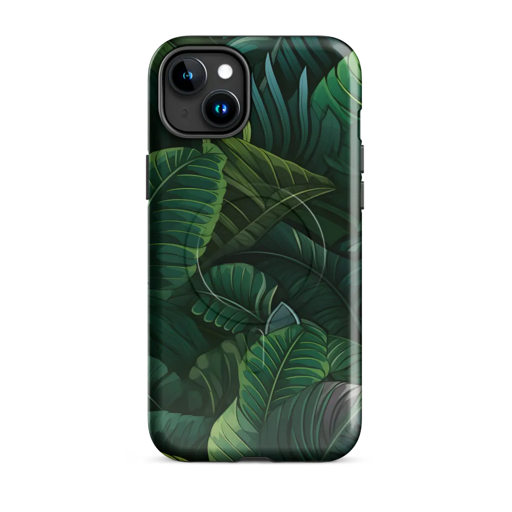 Lush Canopy: A Tropical Foliage Study