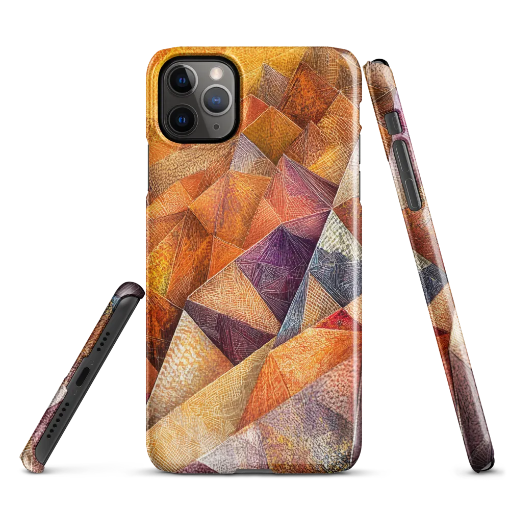 Geometric Warmth | Phone Case |  11 Pro Max | Snap Case | Glossy