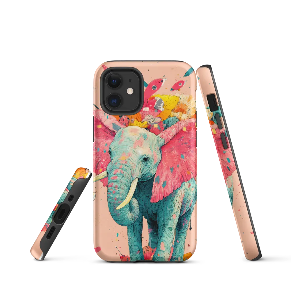 Whimsical Elegance: The Floral Elephant