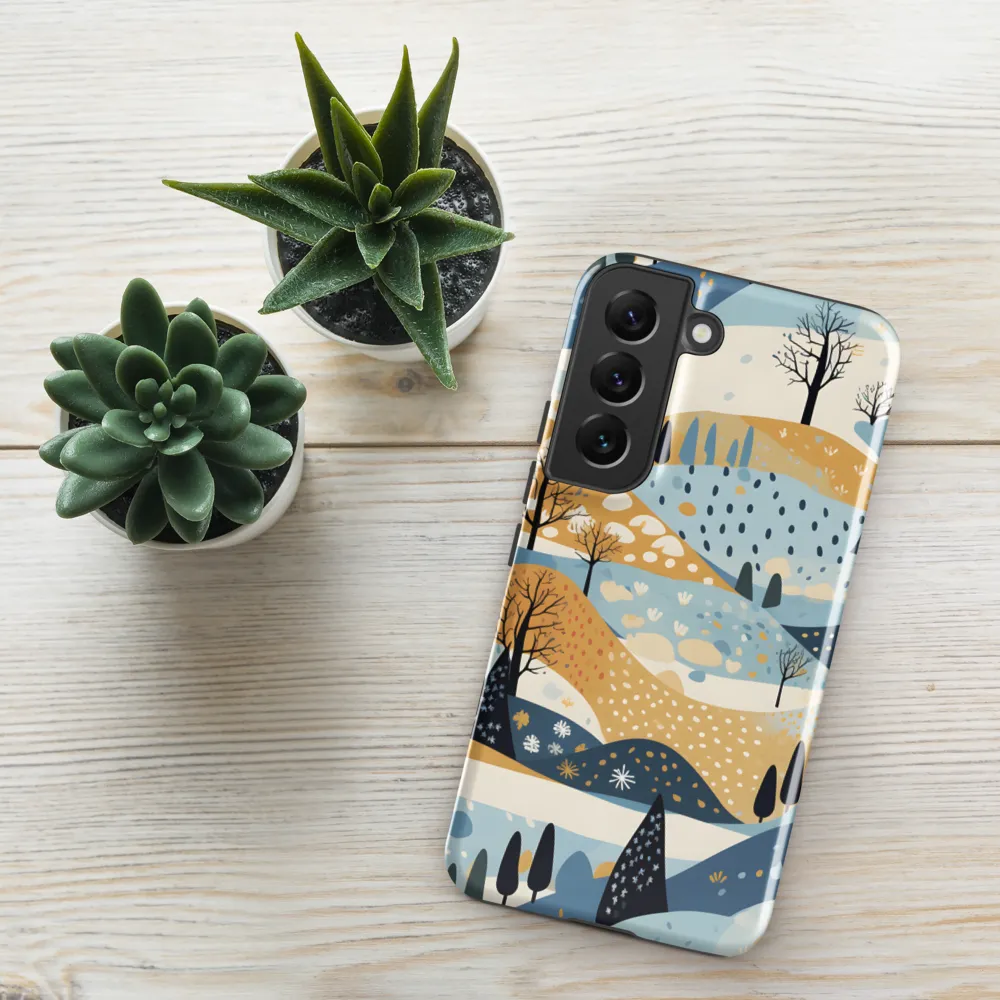 Whispers of a Playful Landscape | Phone Case |  S22 | Tough Case | Glossy