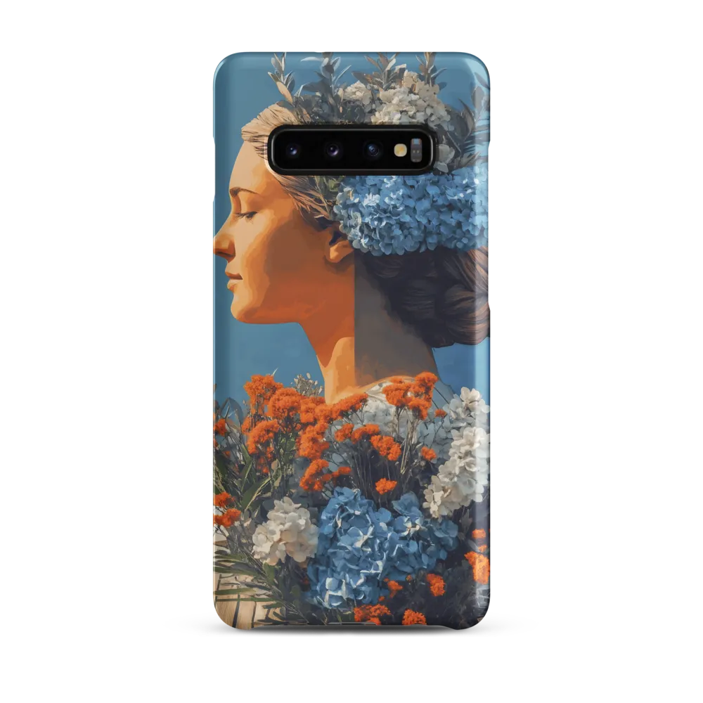 Floral Reverie: A Portrait of Serenity