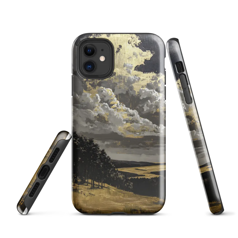 Golden Serenity in a Dramatic Sky | Phone Case |  11 | Tough Case | Glossy