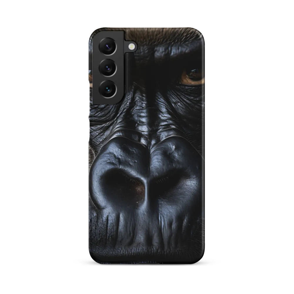 Gaze of the Wild: A Gorilla's Portrait