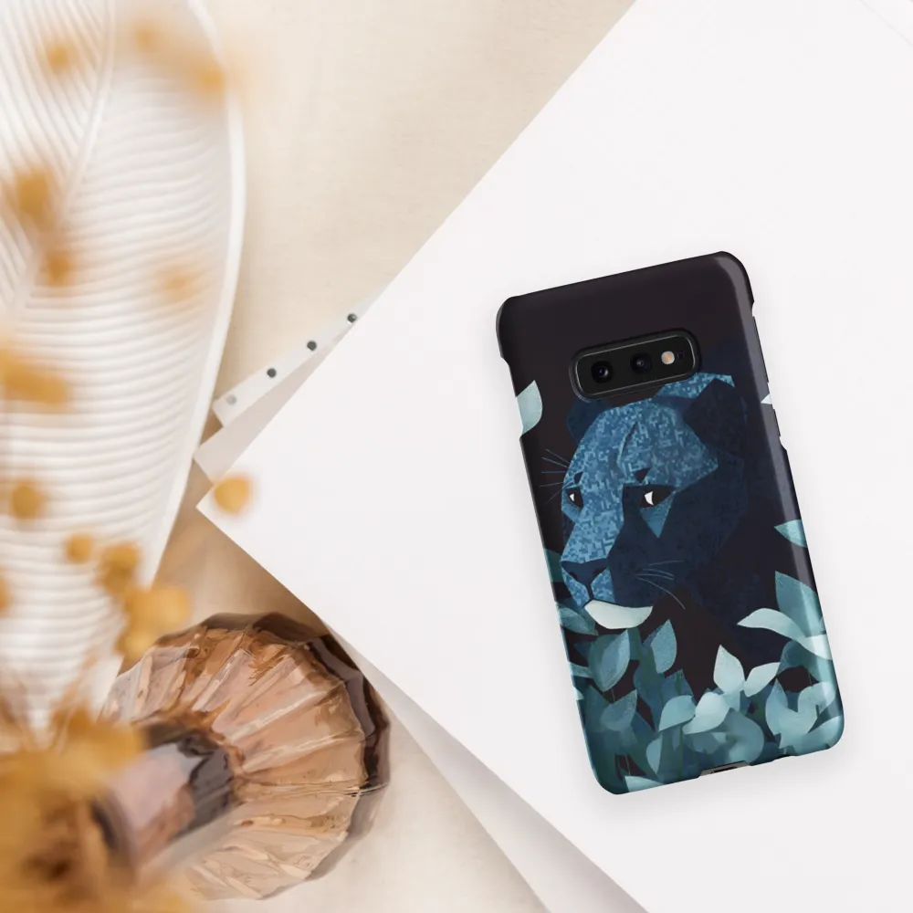Lurking Blue: The Panther's Gaze