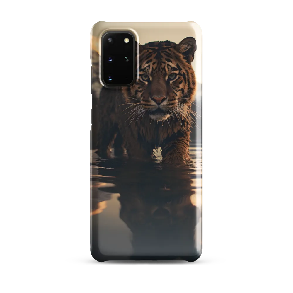 Majestic Reflection: The Tiger's Domain