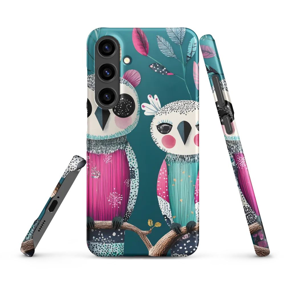Whimsical Duo: A Celebration of Nature and Color