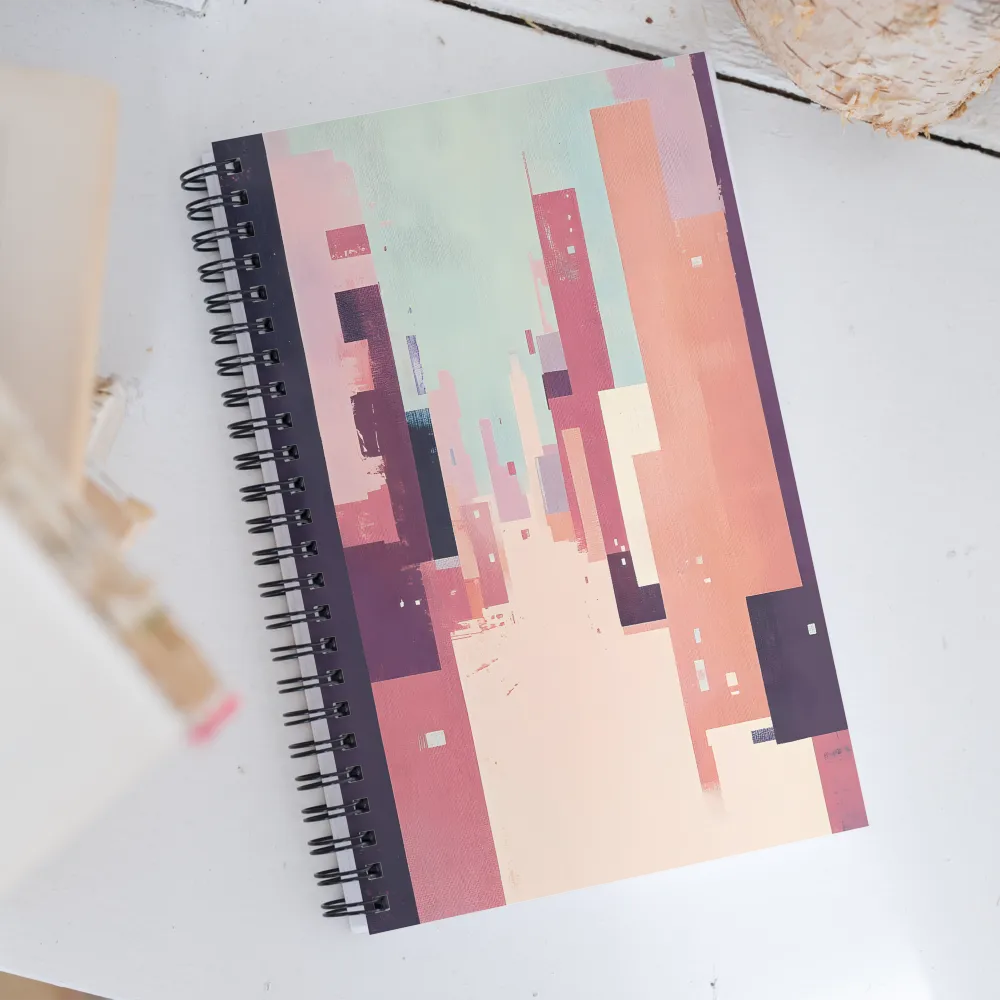 Tranquil Cityscape | Spiral Notebook