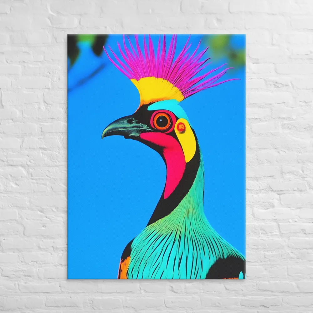 Whimsical Avian Portrait | Canvas | 40″×55″