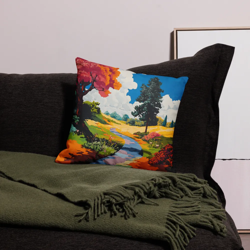 Vibrant Serenity | Pillow Case | 18″×18″