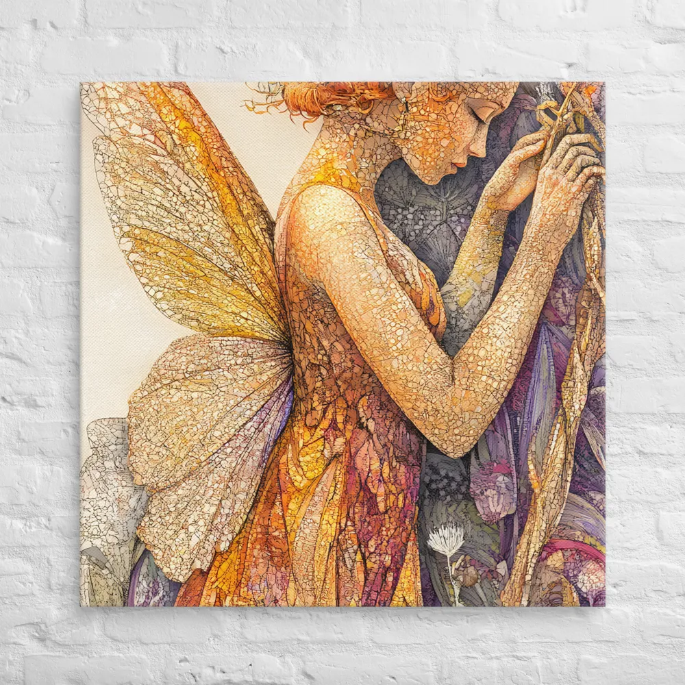 Whispers of the Frosted Meadow | Canvas | 36″×36″