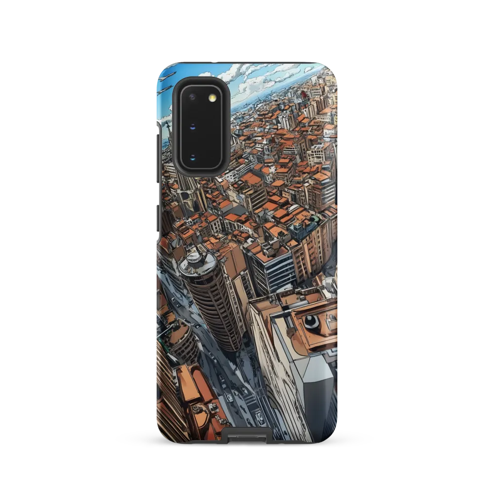 Aerial Symphony of Urban Life