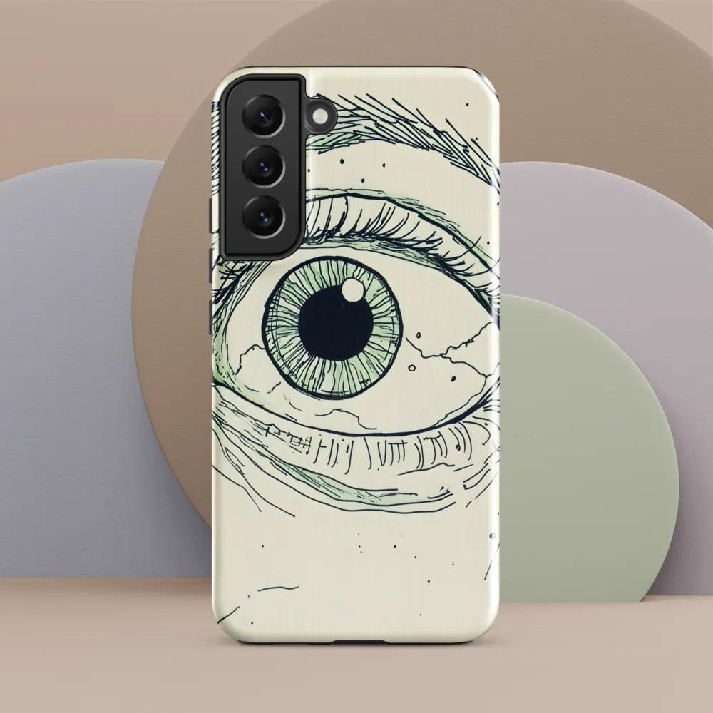 Observant Gaze | Phone Case |  S22 Plus | Tough Case | Glossy