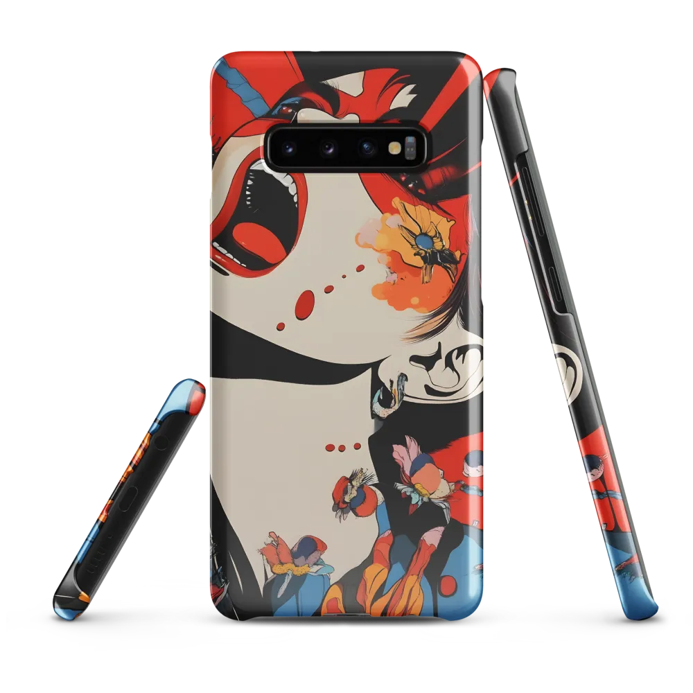 Vibrant Expression | Phone Case |  S10 Plus | Snap Case | Glossy