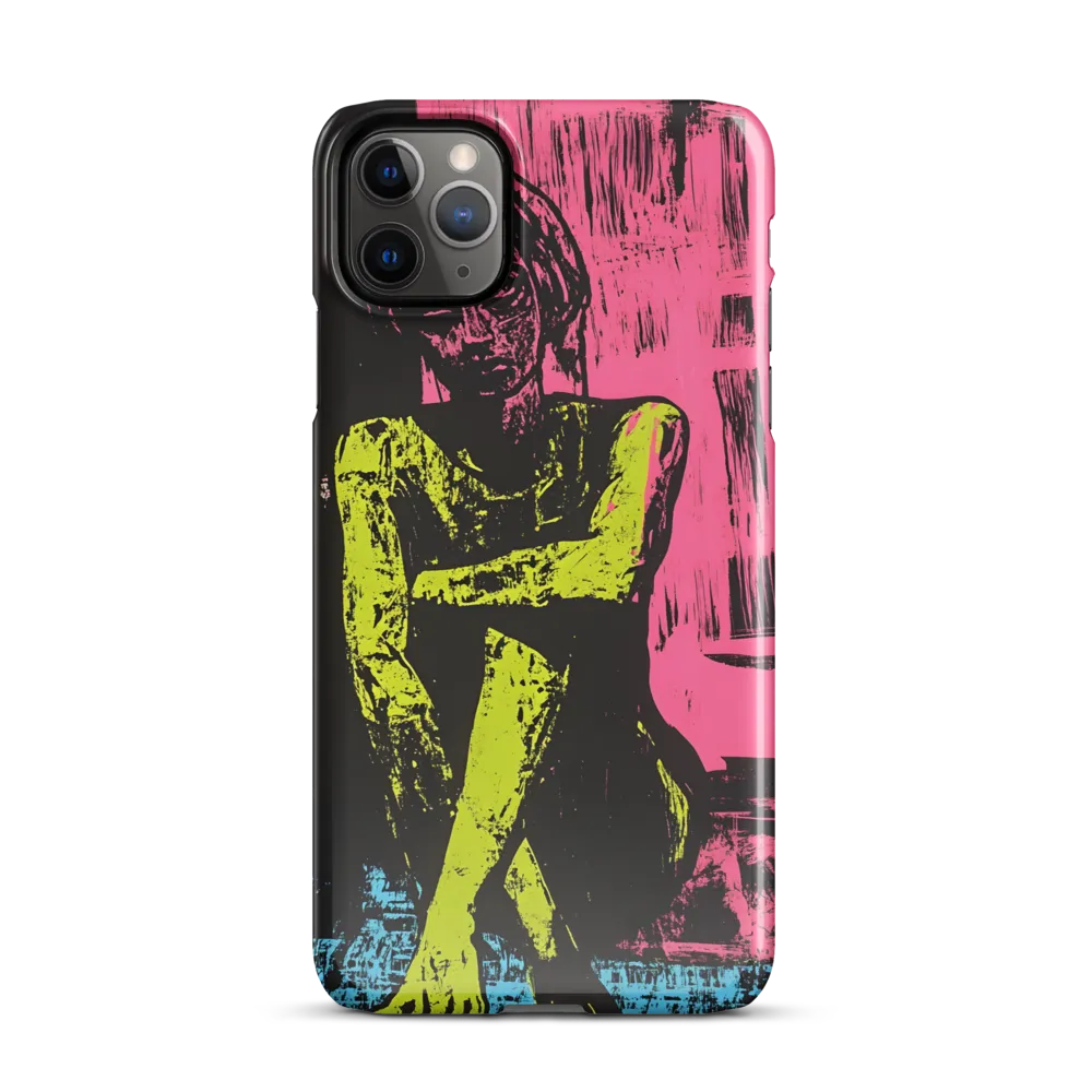 Contemplation in Neon | Phone Case |  11 Pro Max | Snap Case | Glossy