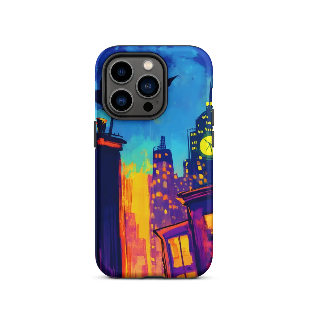 Urban Twilight: The Watchful Owl