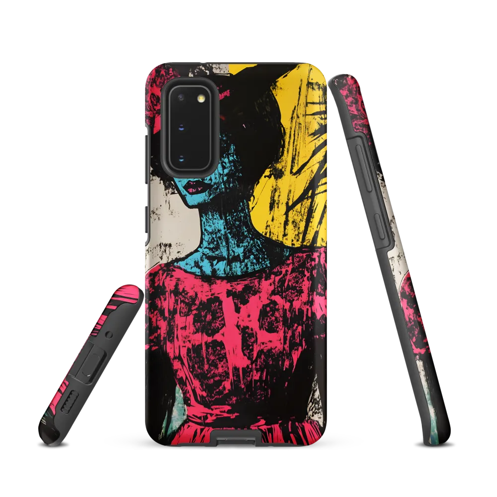 Portrait of Color and Freedom | Phone Case |  S20 | Tough Case | Matte