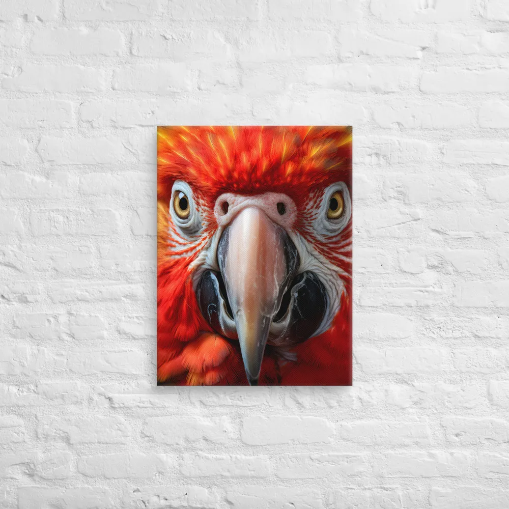 The Fiery Gaze of the Parrot