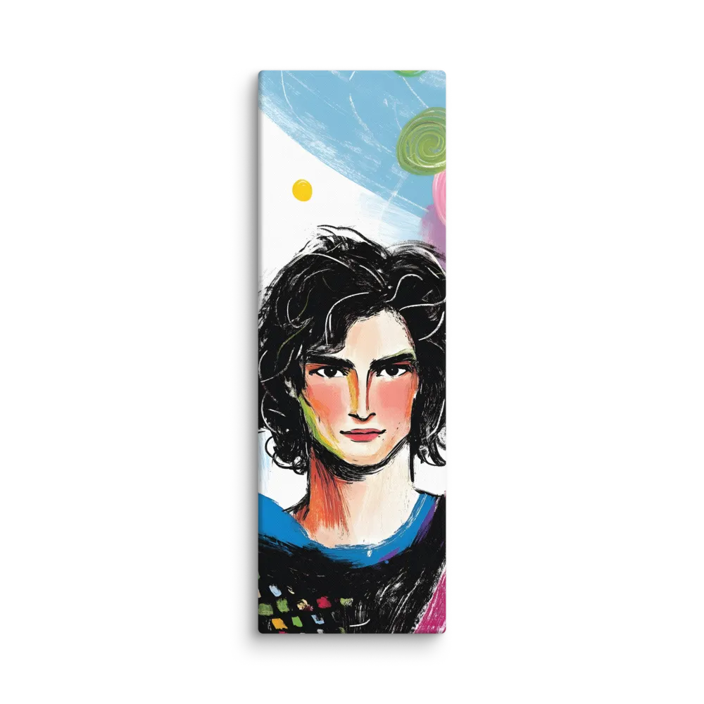 Vibrant Portrait of Youth | Canvas | 20″×60″
