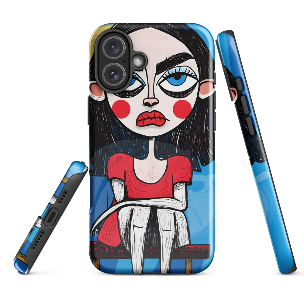 Bold Defiance | Phone Case |  16 Plus | Tough Case | Glossy