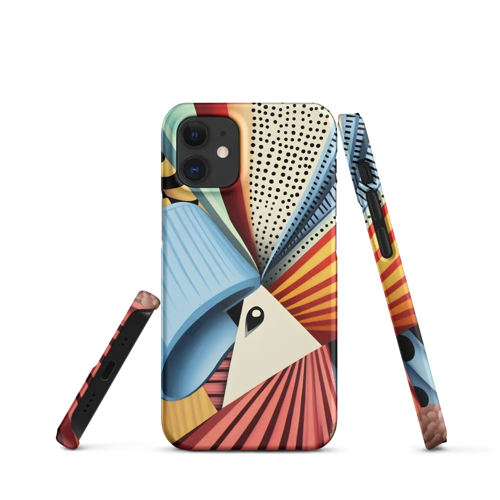 Symphony of Shapes | Phone Case |  12 Mini | Snap Case | Matte