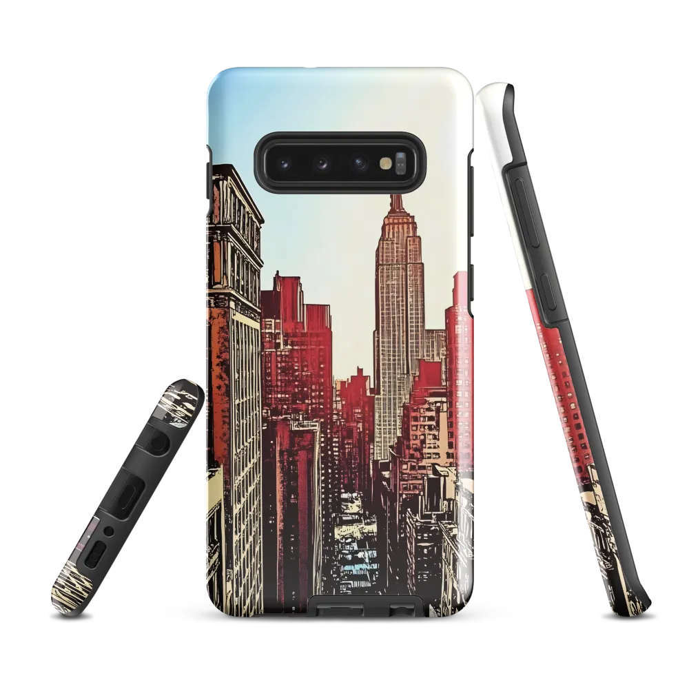 Urban Symphony: A Tribute to the Skyline | Phone Case |  S10 Plus | Tough Case | Glossy