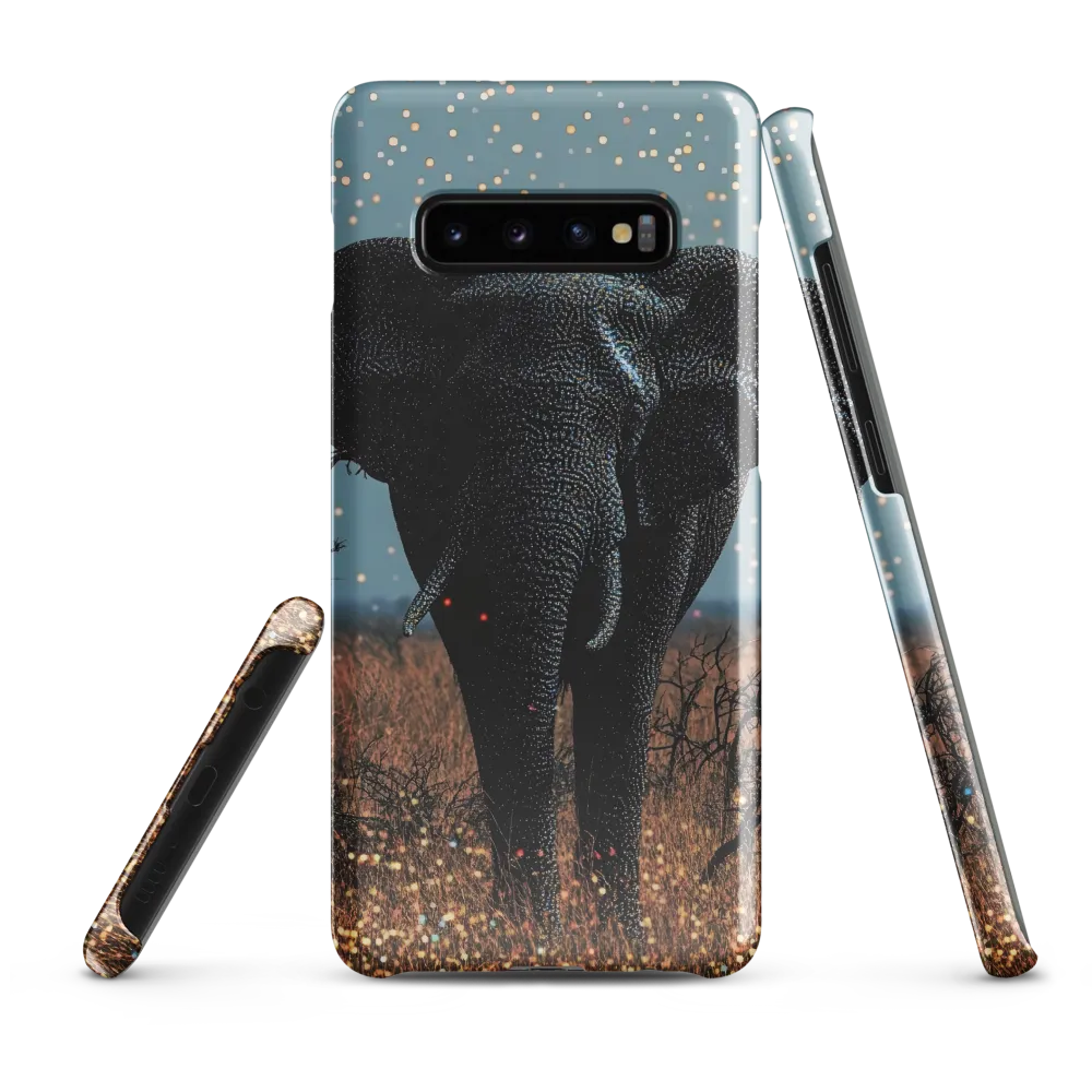 Majestic Presence: The Surreal Elephant | Phone Case |  S10 Plus | Snap Case | Glossy