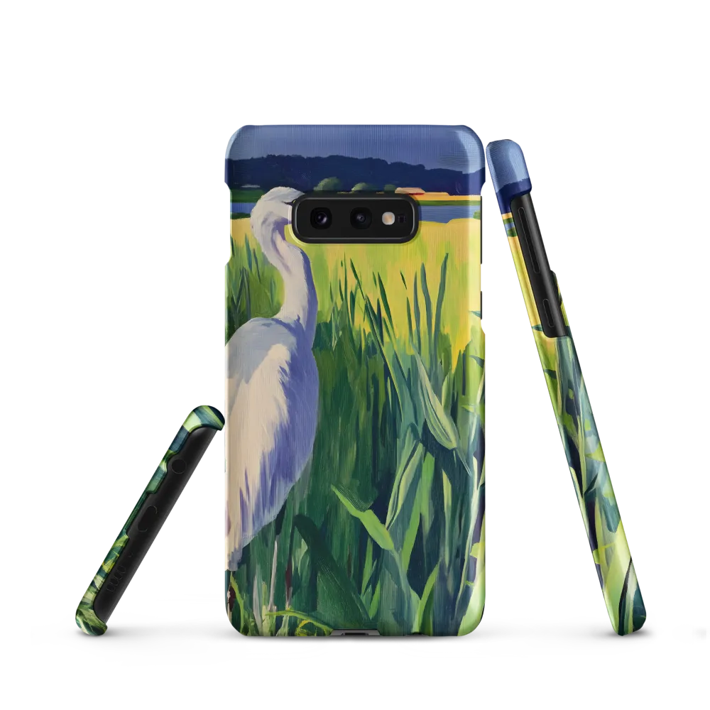 Graceful Presence: The Heron in the Meadow