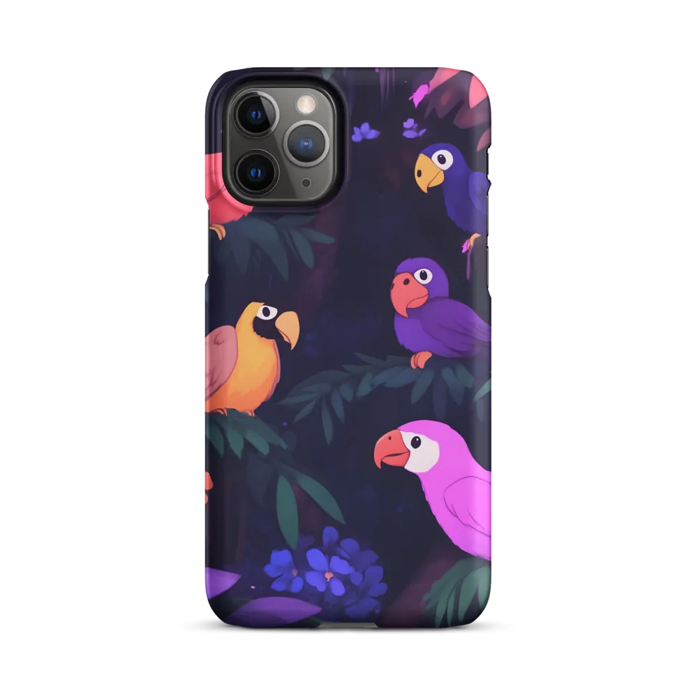 Tropical Parrot Playground | Phone Case |  11 Pro | Snap Case | Matte