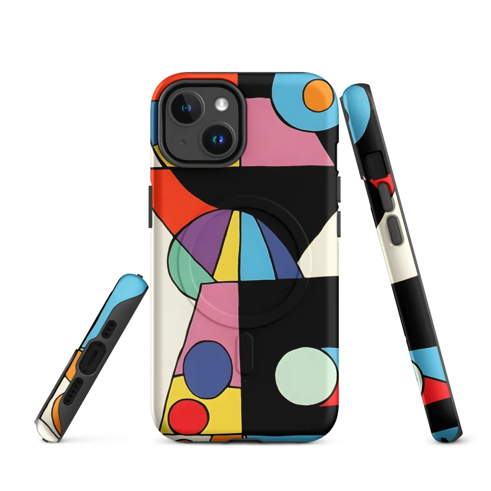 The Play of Shapes | Phone Case |  14 | MagSafe® Tough Case | Matte