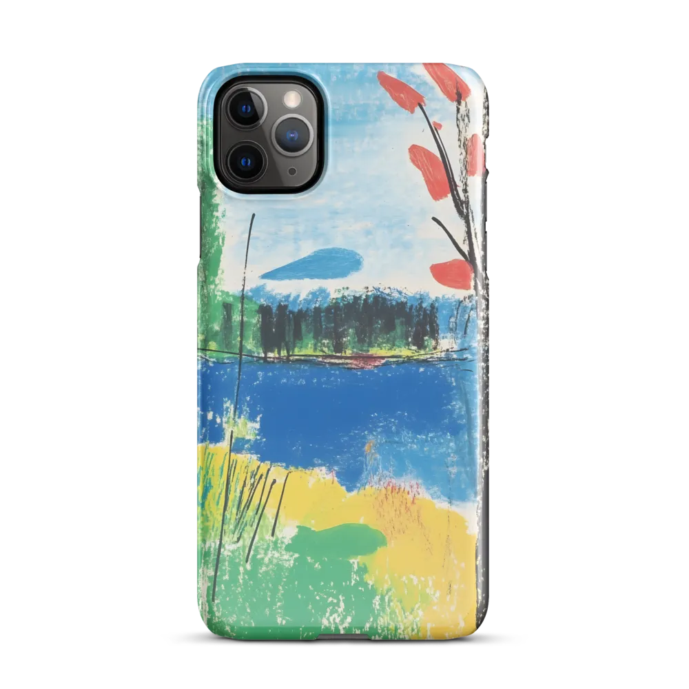 Vibrant Serenity in Nature | Phone Case |  11 Pro Max | Snap Case | Glossy